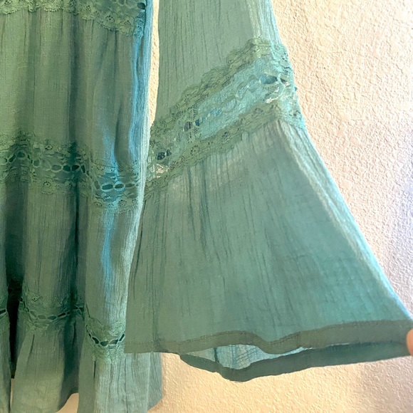 Women’s Classy Boho Chic Midi Length Dress - Picture 3 of 7